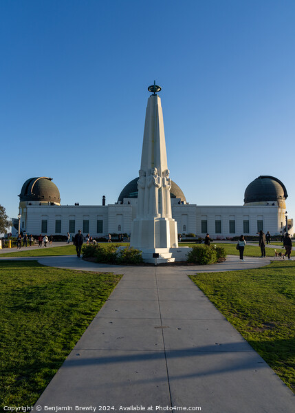 Griffith Observatory  Picture Board by Benjamin Brewty