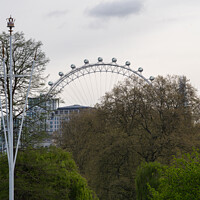 Buy canvas prints of The London Eye by Benjamin Brewty