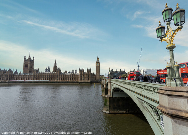 Westminster Bridge Picture Board by Benjamin Brewty