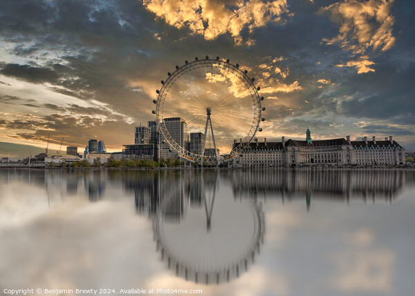 The London Eye Picture Board by Benjamin Brewty