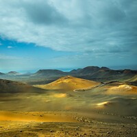 Buy canvas prints of Lanzarote volcanic by Jenny Martin