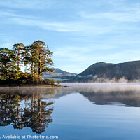 Buy canvas prints of Otter Island Derwent Water by Julian Carnell