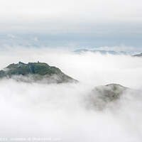 Buy canvas prints of Lion and Lamb Helm Crag Grasmere by Julian Carnell