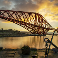 Buy canvas prints of Forth Bridge at Sunrise by Neil McKellar