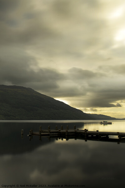 Loch Lomond Early Picture Board by Neil McKellar