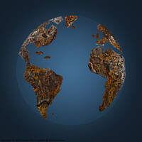 Buy canvas prints of A Rusting World by Neil McKellar