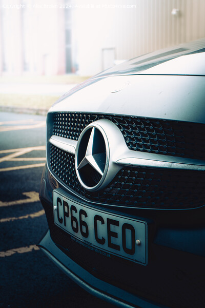 Mercedes Benz grill  Picture Board by Alex Brown