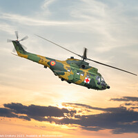 Buy canvas prints of IAR 330 helicopter  by Cristi Croitoru