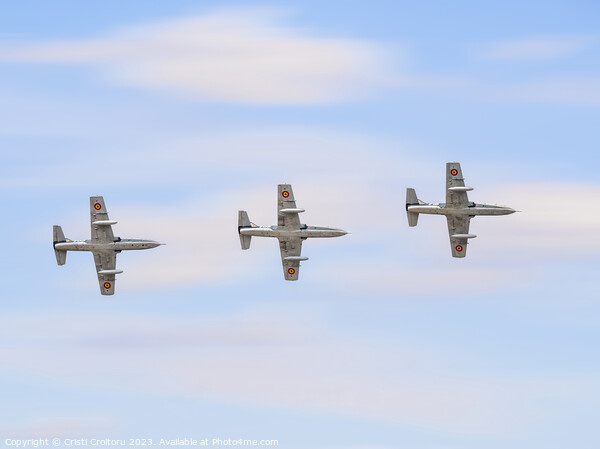 Three light attack aircrafts Picture Board by Cristi Croitoru