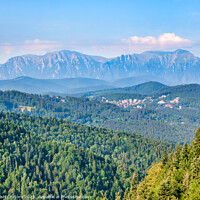 Buy canvas prints of Beautiful landscape in Carpathian Mountains of Romania. by Cristi Croitoru