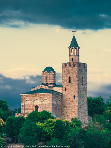Eastern Orthodox Ascension Cathedral Tsarevets, in Veliko Tarnovo. Picture Board by Cristi Croitoru