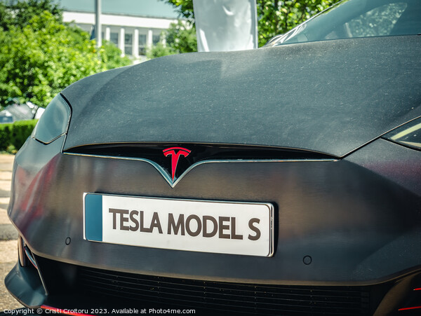 Tesla model S Picture Board by Cristi Croitoru