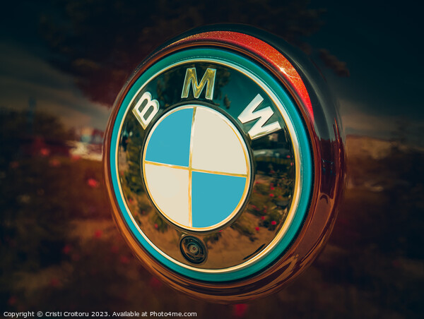 BMW logo. Picture Board by Cristi Croitoru