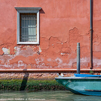 Buy canvas prints of Boat in Venice. by Cristi Croitoru