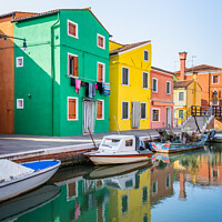 Buy canvas prints of Burano island, Venice. by Cristi Croitoru