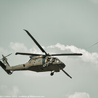 Buy canvas prints of Sikorsky UH-60 Black Hawk by Cristi Croitoru