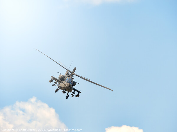 Boeing AH-64 Apache Picture Board by Cristi Croitoru