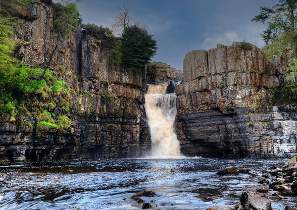 High Force Teesdale Picture Board by Steve Smith
