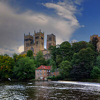 Buy canvas prints of River Tess Durham by Steve Smith
