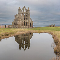 Buy canvas prints of The Abbey Whitby by Steve Smith