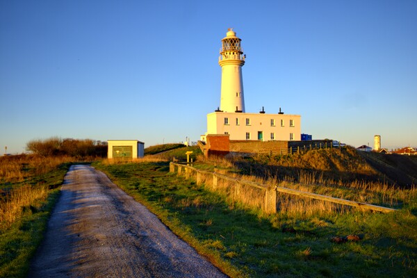Flamborough Lighthouse Picture Board by Steve Smith