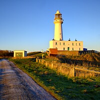 Buy canvas prints of Flamborough Lighthouse by Steve Smith