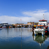 Buy canvas prints of Serenity at Scarborough Marina by Steve Smith