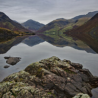 Buy canvas prints of Wast Water Reflections by Steve Smith