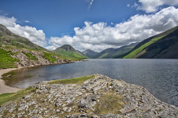 Majestic Wast Water in Summer Picture Board by Steve Smith