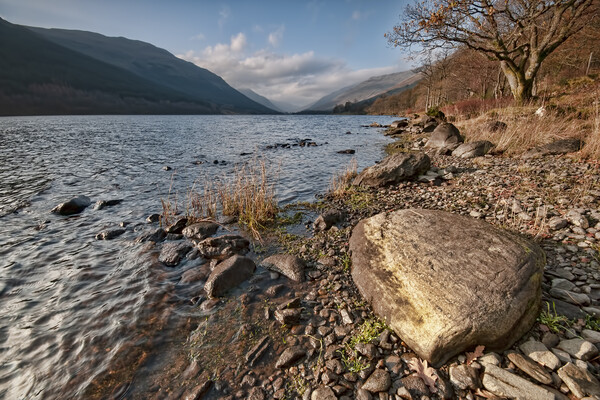 Loch Voil Picture Board by Steve Smith