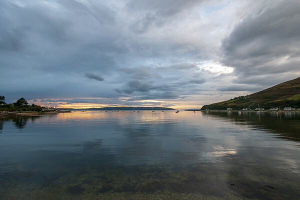 Majestic Sunset at Lochranza Picture Board by Steve Smith