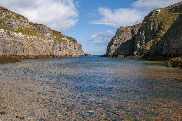 Enchanting Smoo Cave Inlet Picture Board by Steve Smith