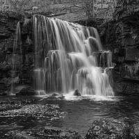 Buy canvas prints of East Gill Force by Steve Smith