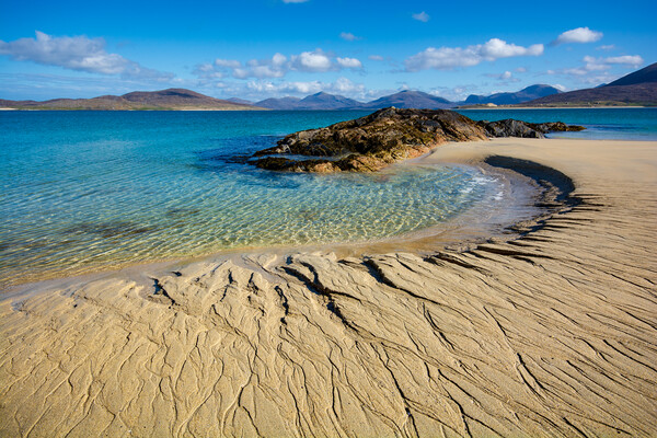 Horgabost Isle Of Harris Picture Board by Steve Smith