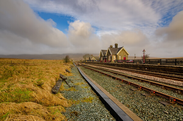 Ribblehead Station Picture Board by Steve Smith