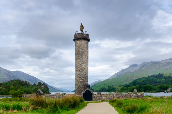Glenfinnan Monument Picture Board by Steve Smith