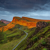 Buy canvas prints of Majestic Sunrise at Quiraing by Steve Smith