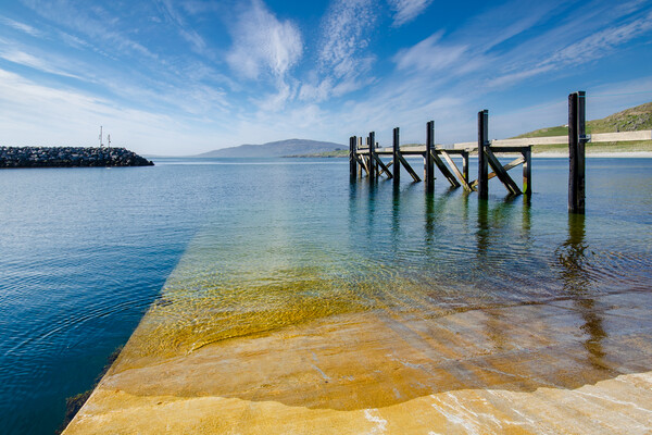 Tranquil Eriskay Bay Picture Board by Steve Smith