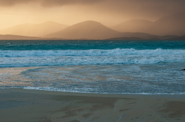 Luskentyre Picture Board by Steve Smith