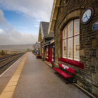 Buy canvas prints of Ribblehead Railway Station by Steve Smith