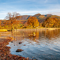 Buy canvas prints of Buttermere Autumn by Steve Smith