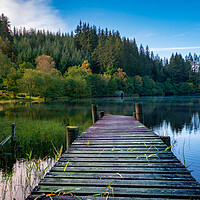 Buy canvas prints of Loch Ard by Steve Smith