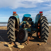 Buy canvas prints of Saltburn Tractor by Steve Smith