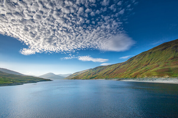 Majestic Loch Lyon Picture Board by Steve Smith