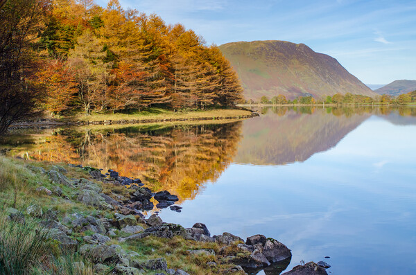 Serenity by Buttermere Picture Board by Steve Smith