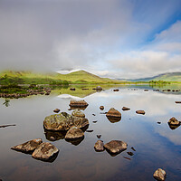 Buy canvas prints of Tranquil Beauty of Lochan Na Stainge by Steve Smith