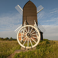 Buy canvas prints of Timeless Charm of Brill Windmill by Steve Smith
