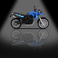 Buy canvas prints of The Ultimate Adventure BMW F 650 by Steve Smith