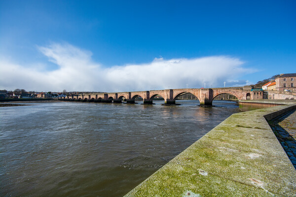 The Ancient Beauty of Berwick Bridge Picture Board by Steve Smith