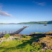 Buy canvas prints of Loch Na Keal by Steve Smith